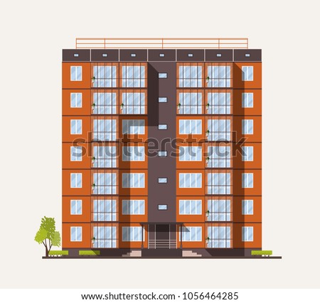 Similar – Foto Bild Platte Plattenbau Wohnung