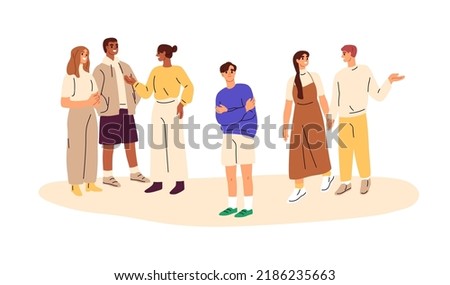 Image, Stock Photo closed society Society