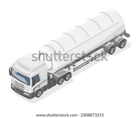 Similar – Image, Stock Photo wheels and truck tank on the road