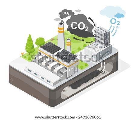Similar – Image, Stock Photo Eco Carbon Capture Ecology
