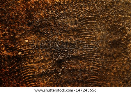 brown color soil background