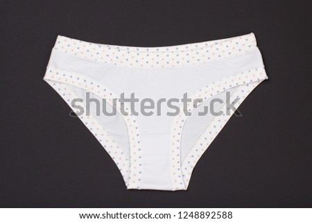 Are not White cotton panties are Confirm. White cotton panties due