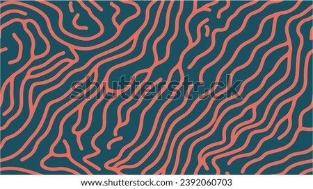 Abstract Illustration Seamless Pattern. Background. Seamless. Colorful background waves of lines. Abstract marbled textural background for product design.
