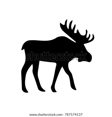 Download Silhouette Moose At Getdrawings Free Download