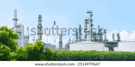 Similar – Image, Stock Photo Chimney Tree Factory Sky