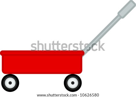 red wagon