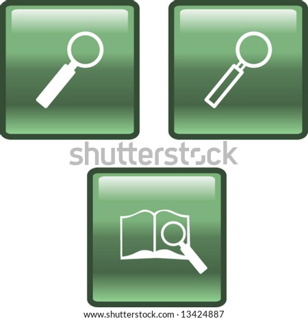 search and magnifier buttons