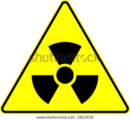 Radioactive Symbol Stock Vector Illustration 2862836 : Shutterstock