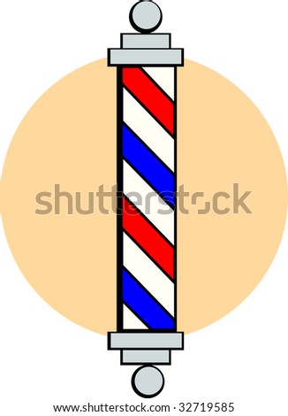 Barber Shop Pole Stock Photo 32719585 : Shutterstock