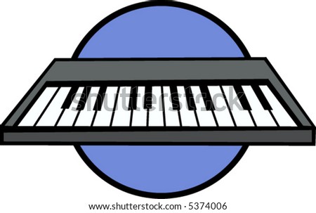 electronic musical keyboard