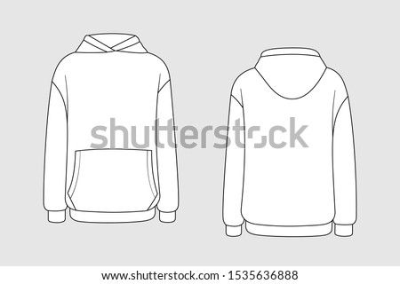 Download Back Cartoon Fashion Hoodie Side Sweater Template Icon Hoodie Template Png Stunning Free Transparent Png Clipart Images Free Download