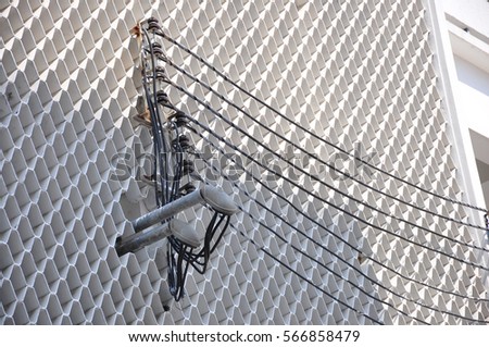 Similar – Image, Stock Photo room divider Bridge Sky