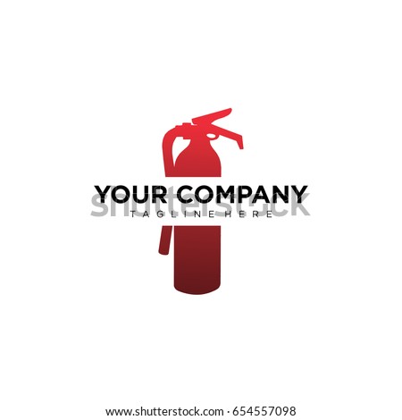 Extinguisher Logo Template Design