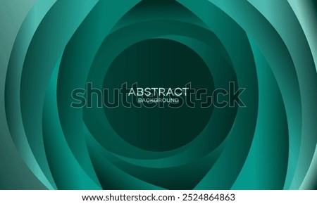 A visually appealing abstract background with a swirling pattern of overlapping green circles and a subtle textured effect.