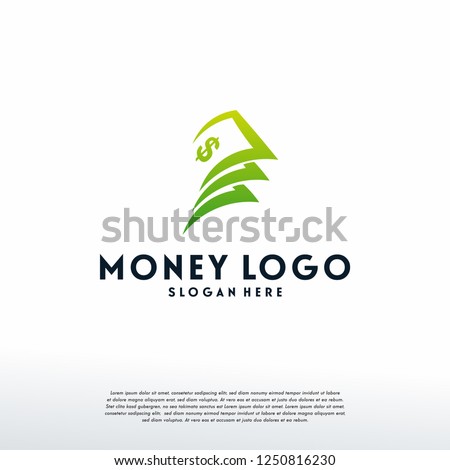 Money Logo designs template vector, Finance logo designs vector, Logo symbol icon