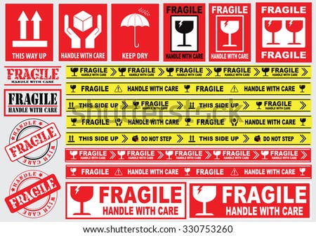 Package Handling Symbols clip art Free Vector / 4Vector