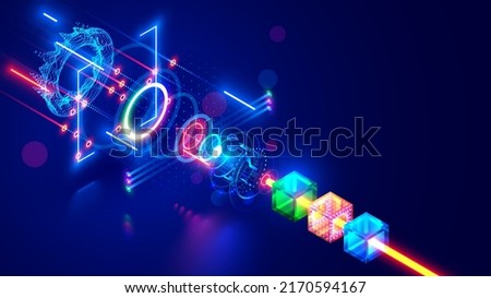 Similar – Image, Stock Photo particle accelerator