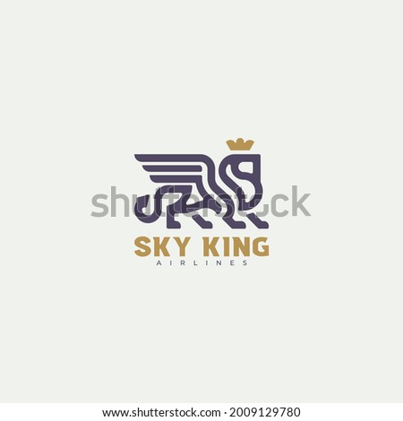 SKY KING AIRLINES LOGO FOR BUSINESS 