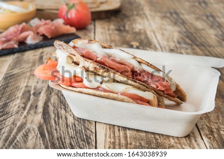 Similar – Foto Bild Piadina typisch italienisches Essen