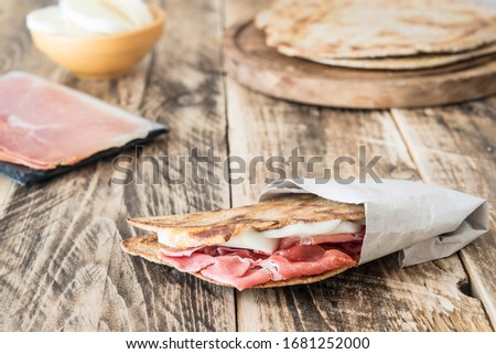 Similar – Foto Bild Piadina typisch italienisches Essen