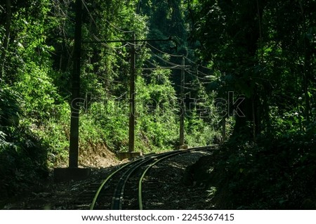 Similar – Image, Stock Photo Cogwheels and overhead line of the Berlin tram