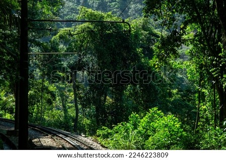 Similar – Image, Stock Photo Cogwheels and overhead line of the Berlin tram