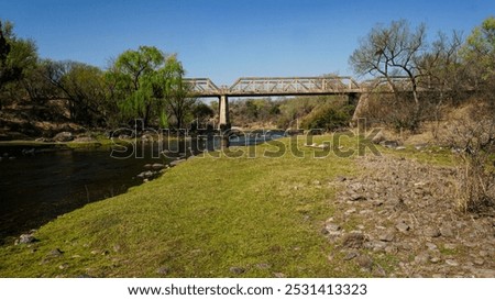 Similar – Foto Bild Brücke über dem Rio Negro