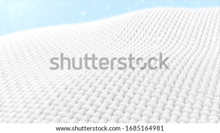 Similar – Image, Stock Photo fragment of knitted fabric from light brown wool of a sheep