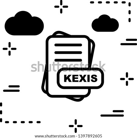  KEXIS File Format Icon  For Your Project
