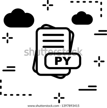 PY File Format Icon For Your Project
