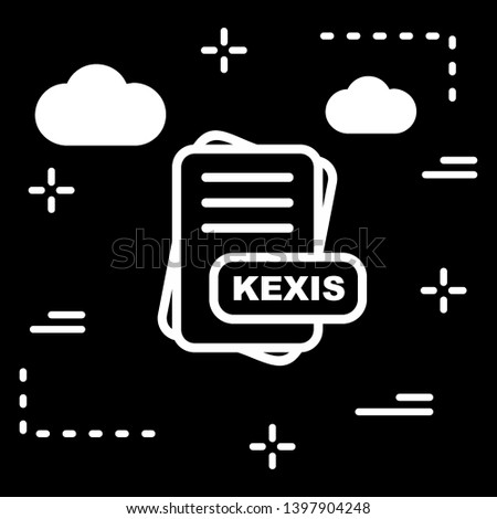  KEXIS File Format Icon  For Your Project
