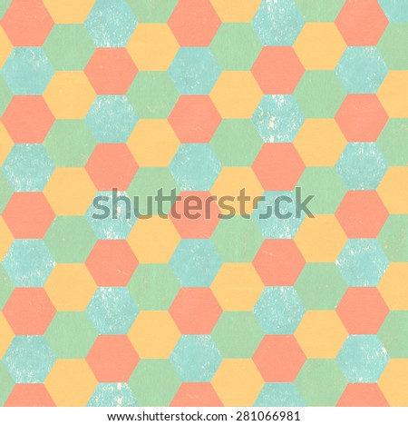Background with paper patterns of different colors
