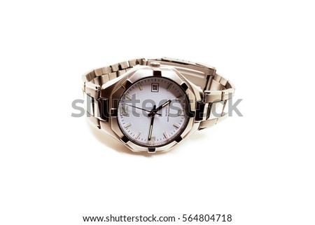 luxury watch isolated on a white background Stock fotó © 