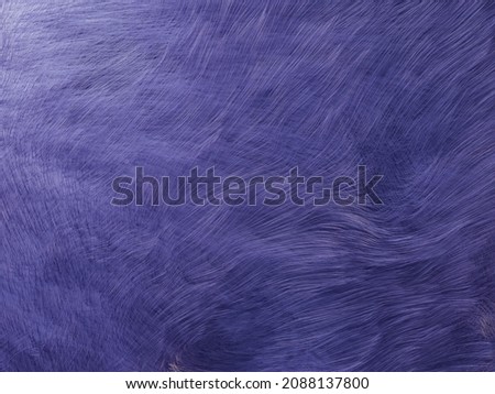 Very peri - color of the year 2022. Hairy background in trendy color. Futuristic monochrome violet hairy fluffy background Stock foto © 