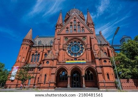 Similar – Image, Stock Photo Berlin Kreuzberg with church