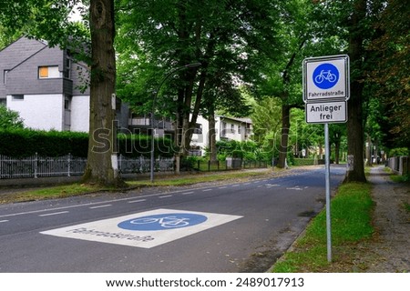 Similar – Image, Stock Photo Traffic in Berlin: bicycle street