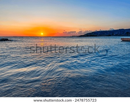 Foto Bild Karibischer Sonnenuntergang auf Curacao-Reisen