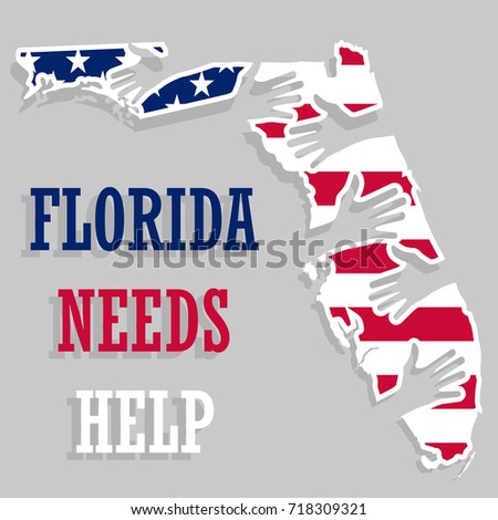 Florida needs help poster.