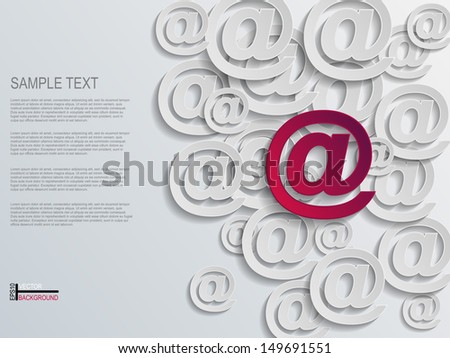 Mail Abstract Background 