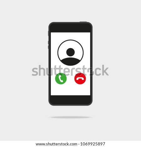 Vector Phone incoming call Icon