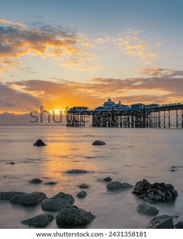 Similar – Foto Bild Llandudno Pier, Wales