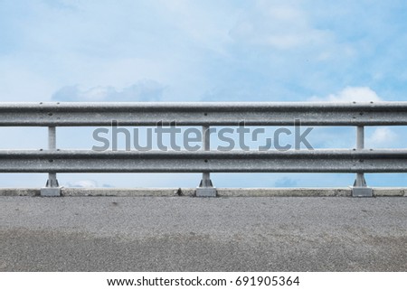 Similar – Image, Stock Photo Handrail Crash safety