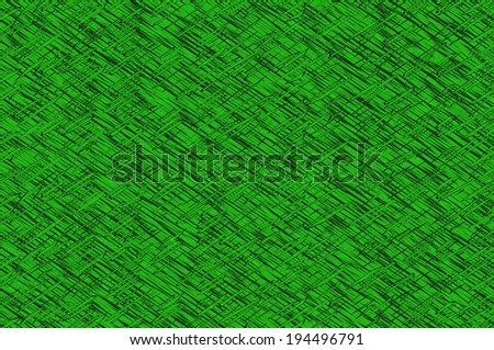 Solid colored background with cross relief stripes shiny texture - malachite.