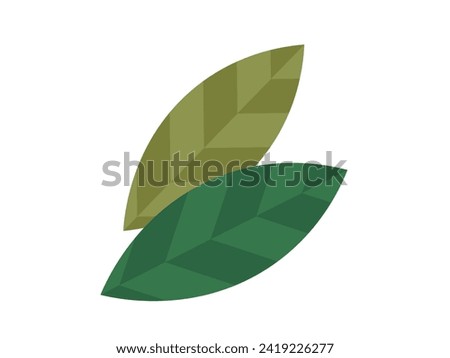 Leaves vector illustration. The leaves concept captures rich diversity and allure botanical life Botanical wonders unfold as leaves unfurl, and blossoms burst into bloom In botanical realm, leaves