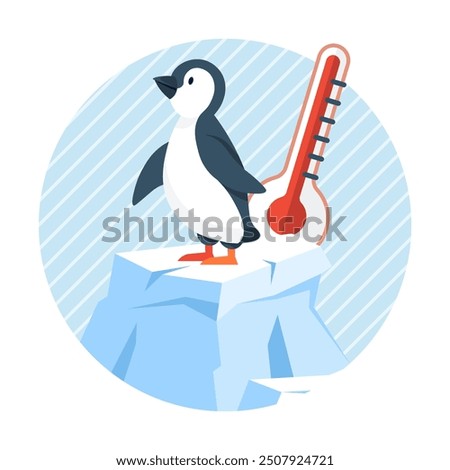 Hot weather vector illustration. Hot weather, everlasting caress, transcends confines seasons, imprinting its mark on climate tableau Ambience metamorphoses with ascending mercury, crafting vista