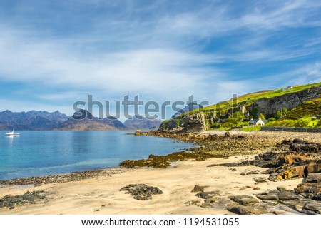 Similar – Image, Stock Photo View of Loch Coruisk II