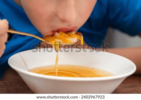 Similar – Image, Stock Photo Not visible at first sight, but the light makes the grimace visible