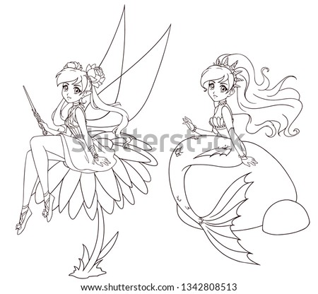 44 Anime Coloring Pages Transparent Png  Best Free