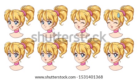 Anime Girl With Two Pony Tails Icon Free Of Anime Characters Anime Girl Face Png Stunning Free Transparent Png Clipart Images Free Download - cute roblox avatar girl roblox anime