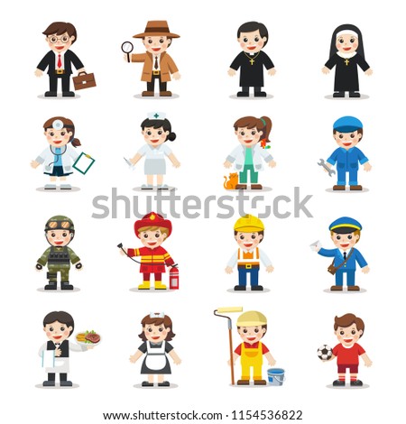 Royalty-free Kids of the world vector illustration:… #343900745 Stock ...